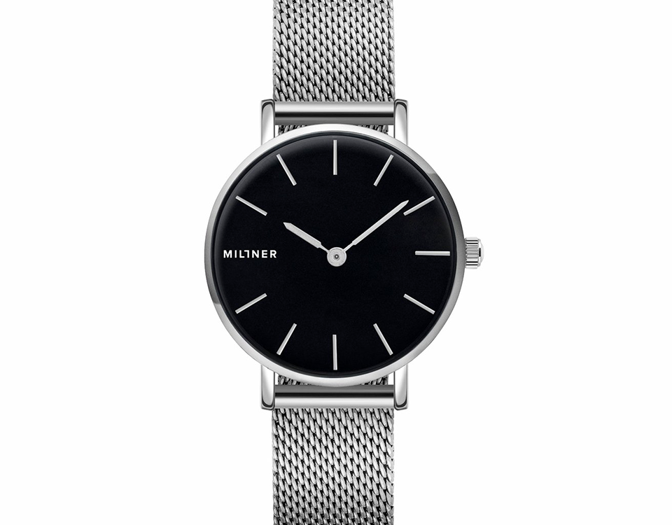 MILLNER MINI – SILVER BLACK