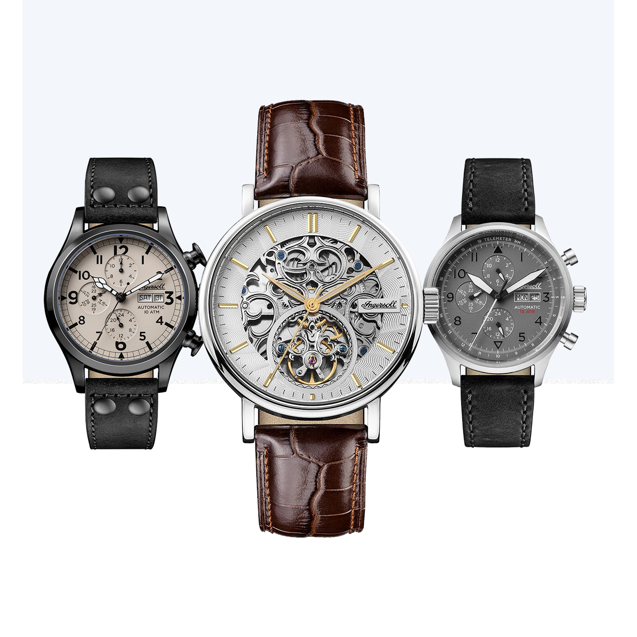 Chronograph-ingersoll different types of watches